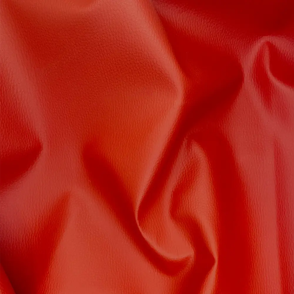 #Farbe_Kunstleder genarbt | NH-22 Rot