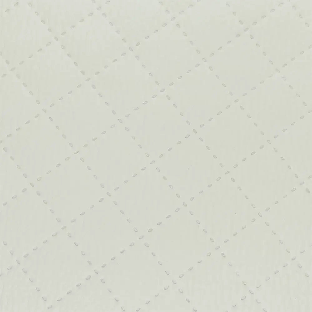 #Farbe_Kunstleder gesteppt | NH-0 PIK Weiß