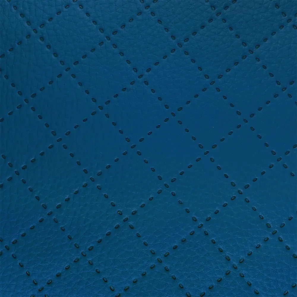 #Farbe_Kunstleder gesteppt | NH-23 PIK Royalblau