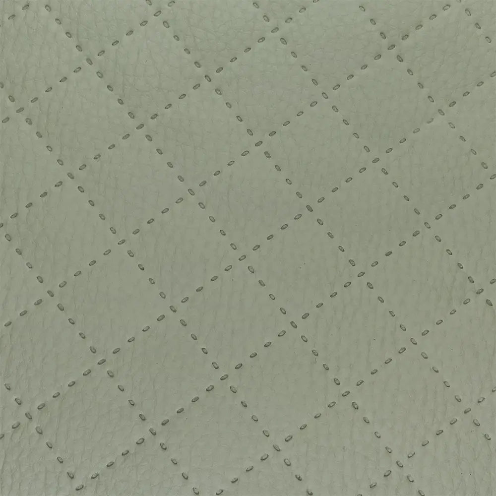 #Farbe_Kunstleder gesteppt | NH-24 PIK Mausgrau