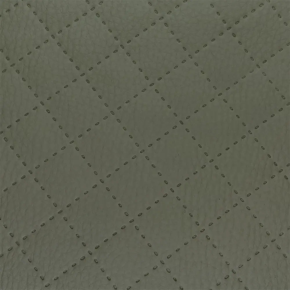 #Farbe_Kunstleder gesteppt | NH-26 PIK Steingrau