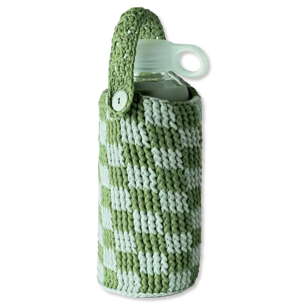 Flaschentasche Hä8M8 (Häkelset)