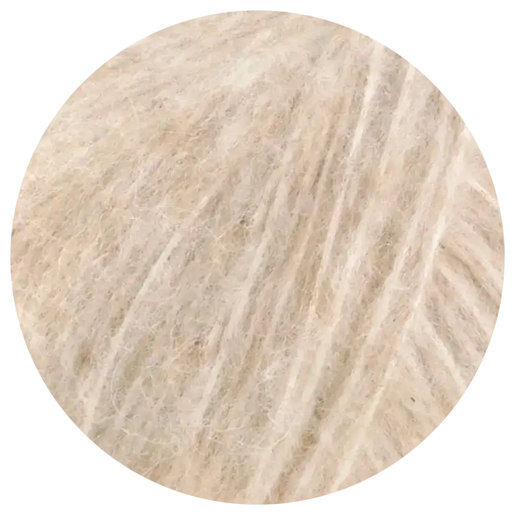 #Farbe_Lana Grossa Alpaca Air | 02 Beige