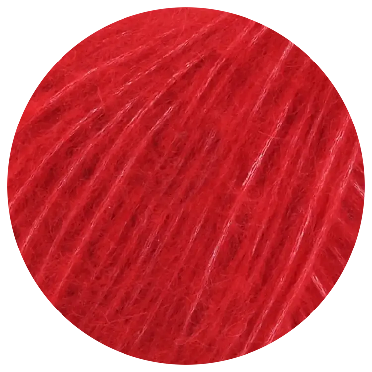 #Farbe_Lana Grossa Alpaca Air | 09 Rot