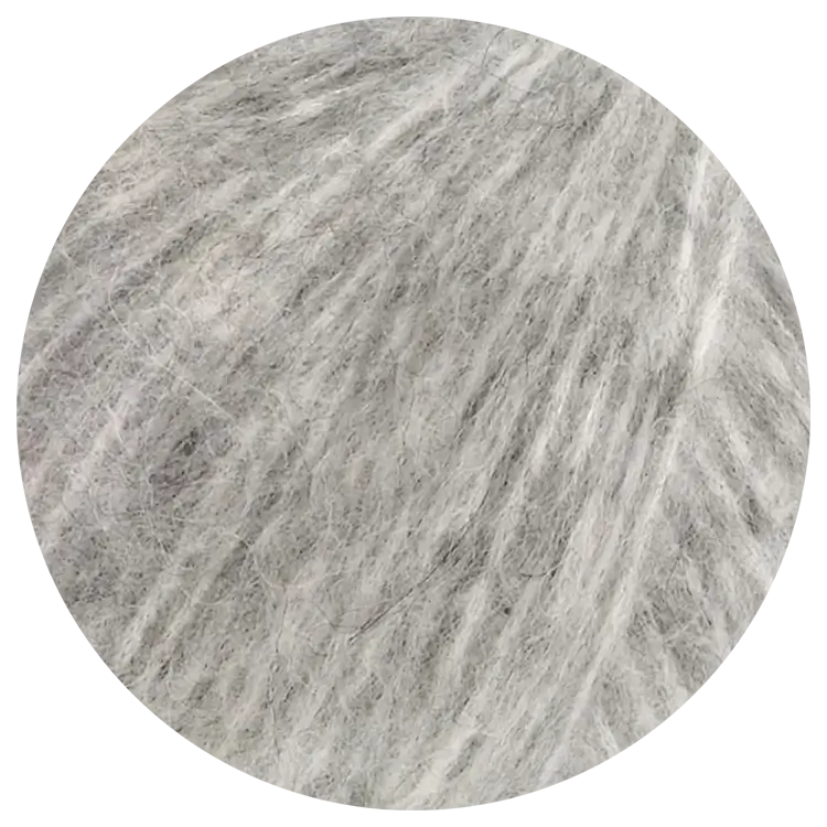 #Farbe_Lana Grossa Alpaca Air | 10 Hellgrau