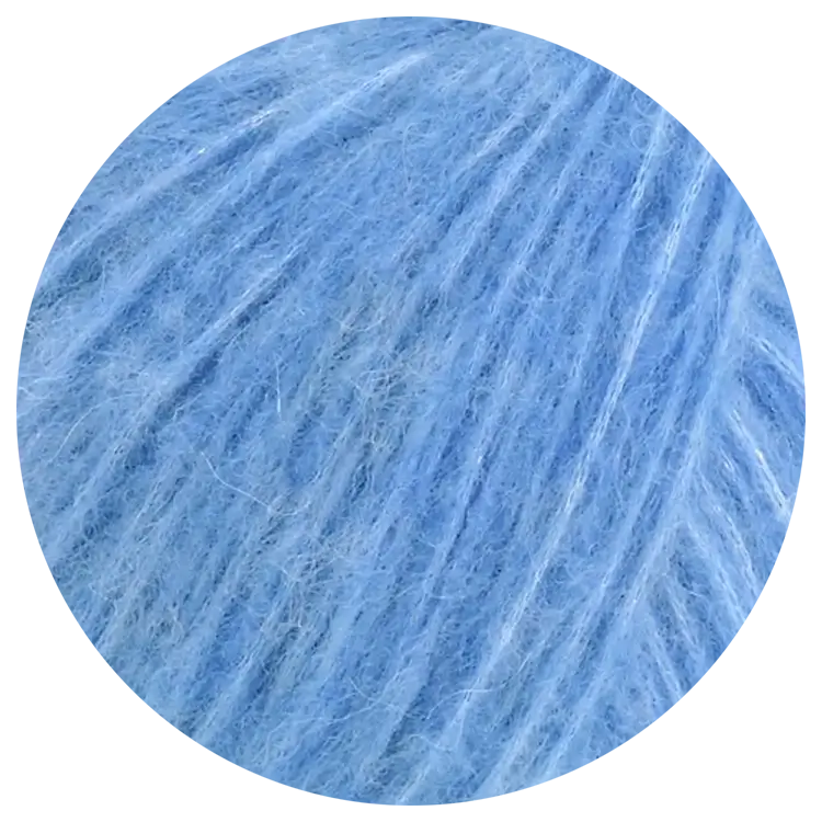 #Farbe_Lana Grossa Alpaca Air | 18 Hellblau