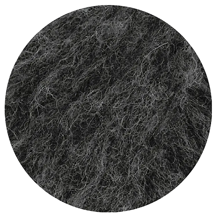#Farbe_Lana Grossa Alpaca Air II | 11 Anthrazit