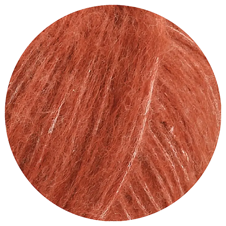 #Farbe_Lana Grossa Alpaca Air II | 19 Rostrot
