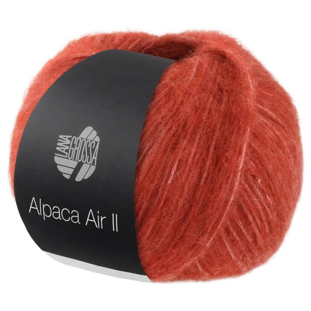 #Farbe_Lana Grossa Alpaca Air II | 19 Rostrot