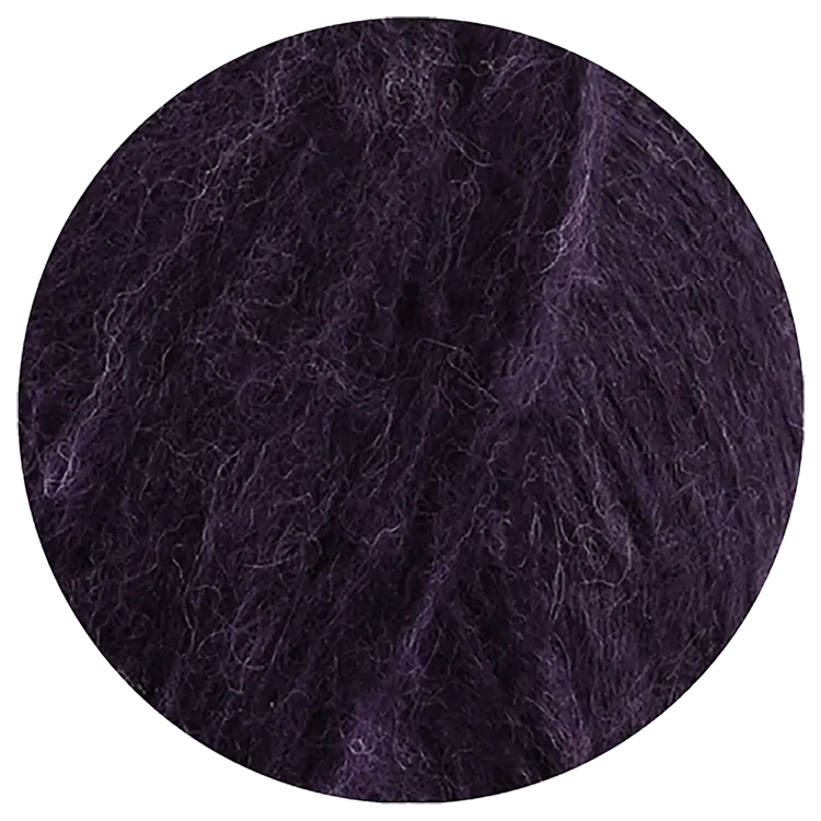 #Farbe_Lana Grossa Alpaca Air II | 21 Dunkelviolett