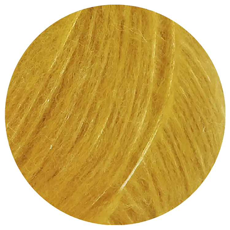 #Farbe_Lana Grossa Alpaca Air II | 22 Safrangelb