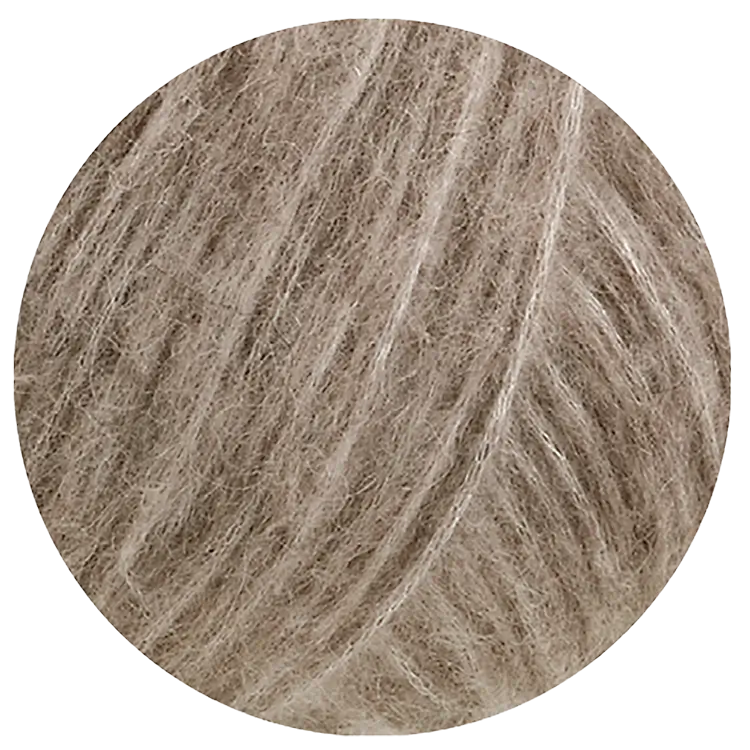 #Farbe_Lana Grossa Alpaca Air II | 26 Graubeige
