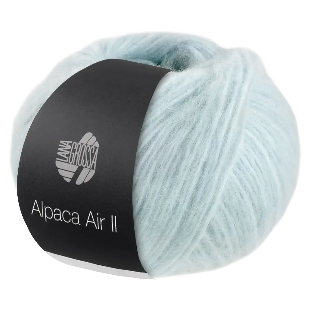 #Farbe_Lana Grossa Alpaca Air II | 28 Pastellblau