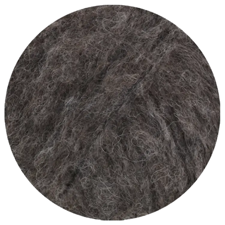 #Farbe_Lana Grossa Alpaca Air II | 32 Graubraun