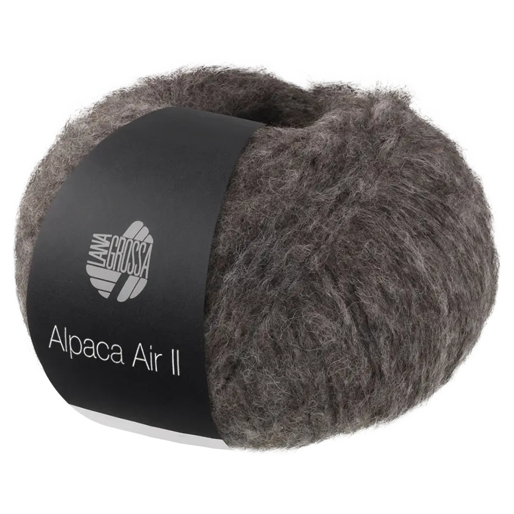 #Farbe_Lana Grossa Alpaca Air II | 32 Graubraun