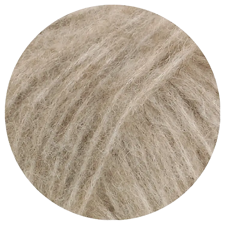 #Farbe_Lana Grossa Alpaca Air II | 33 Beigebraun