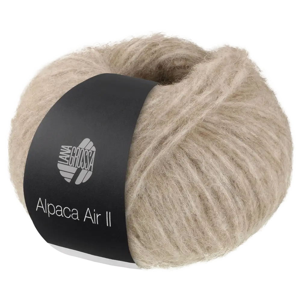 #Farbe_Lana Grossa Alpaca Air II | 33 Beigebraun