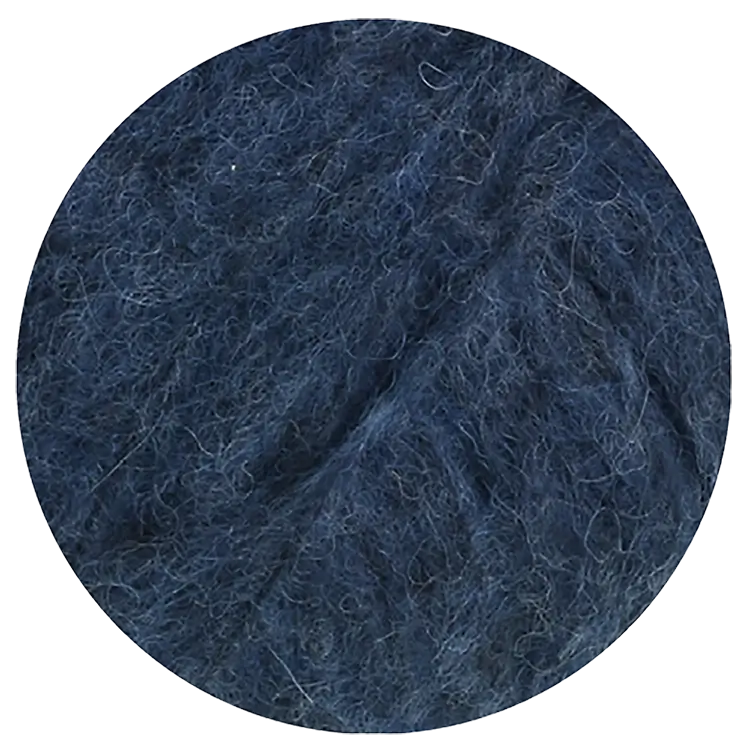 #Farbe_Lana Grossa Alpaca Air II | 34 Dunkelblau