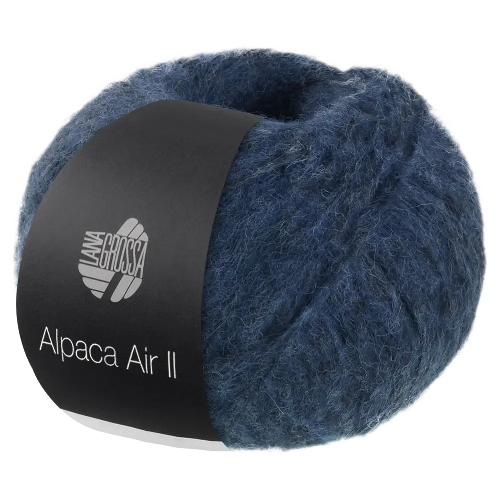 #Farbe_Lana Grossa Alpaca Air II | 34 Dunkelblau