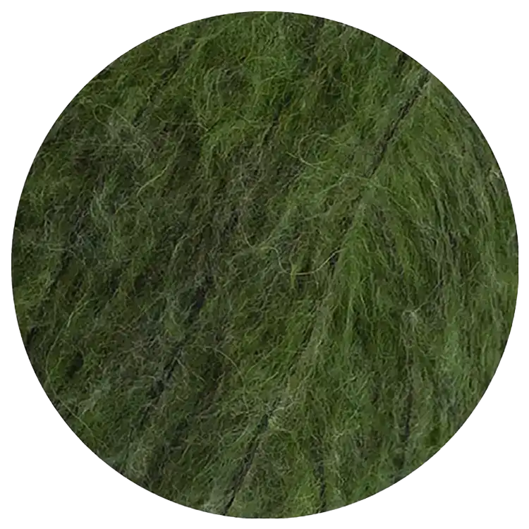 #Farbe_Lana Grossa Alpaca Air II | 40 Dunkelgrün