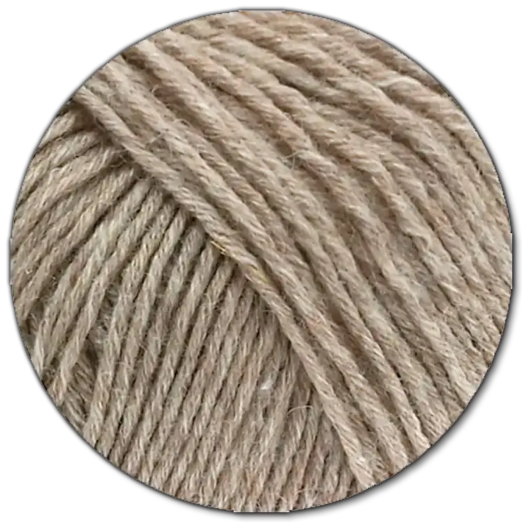 #Farbe_Lana Grossa Alpina | 01 Hellbraun