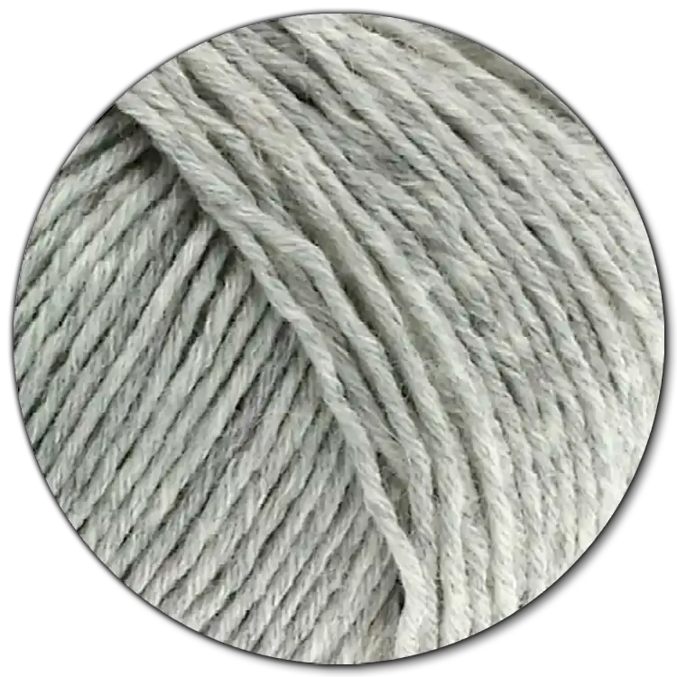 #Farbe_Lana Grossa Alpina | 04 Hellgrau meliert