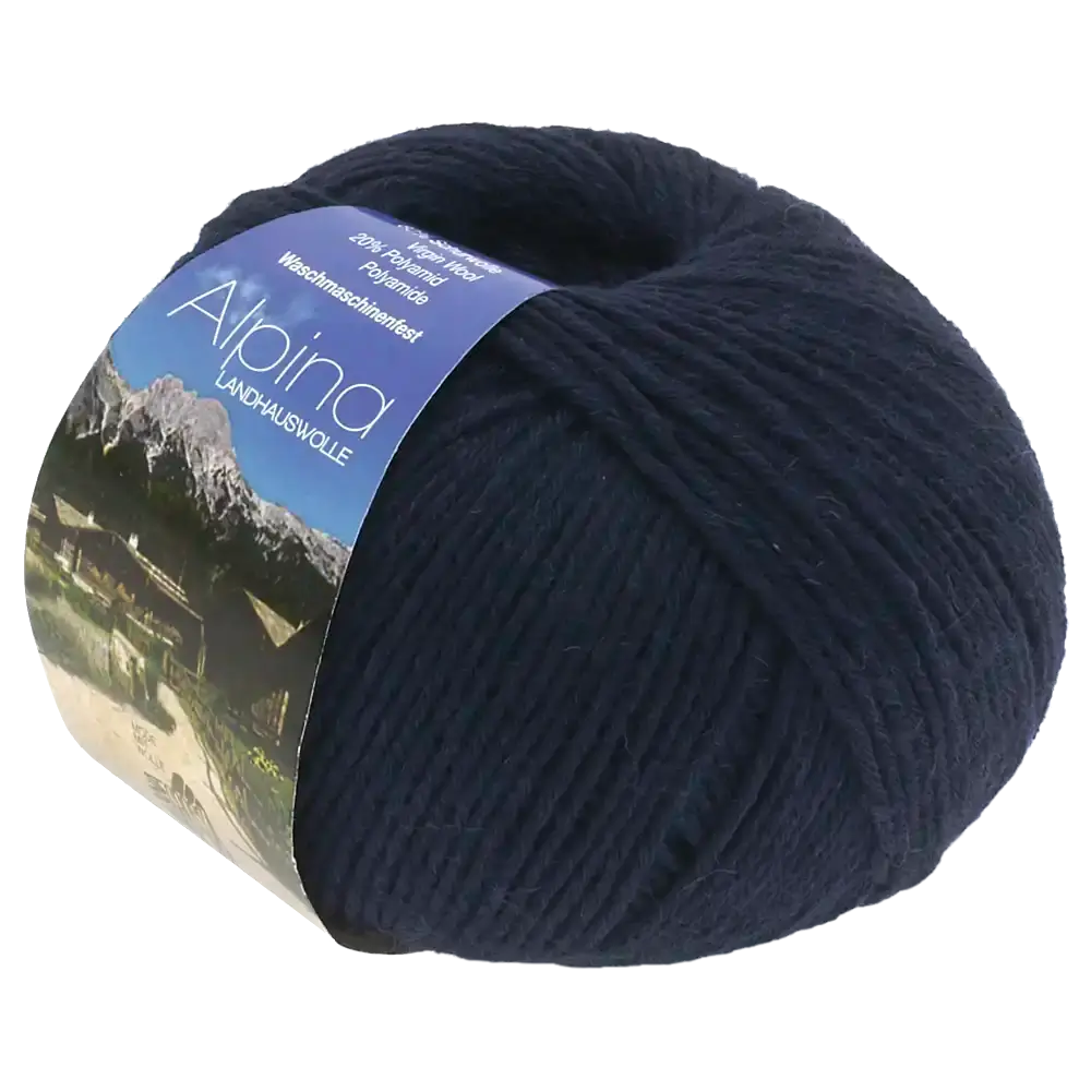 #Farbe_Lana Grossa Alpina | 08 Nachtblau