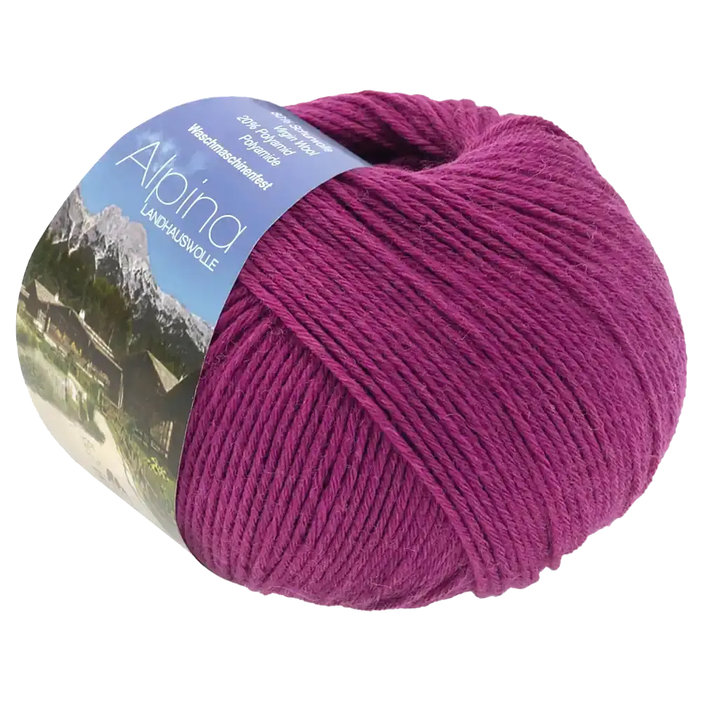 #Farbe_Lana Grossa Alpina | 61 Fuchsia