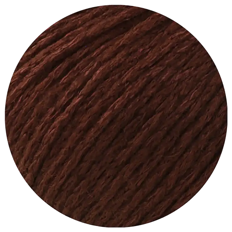 #Farbe_Lana Grossa Baco Bamboo | 13 Rotbraun