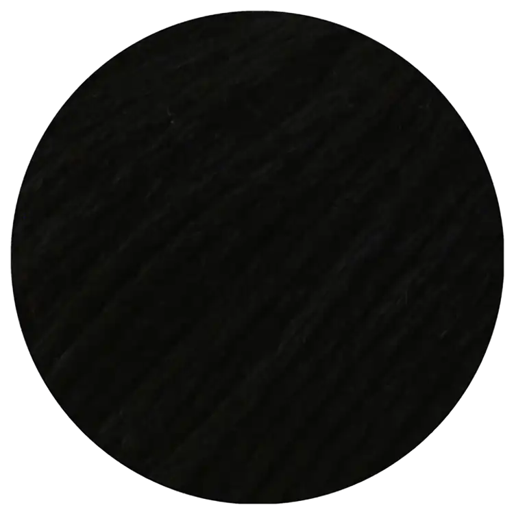 #Farbe_Lana Grossa Baco Bamboo | 18 Schwarz