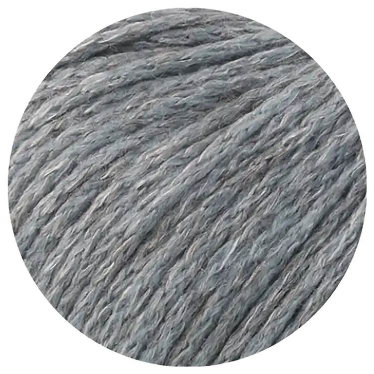 #Farbe_Lana Grossa Baco Bamboo | 04 Blaugrau
