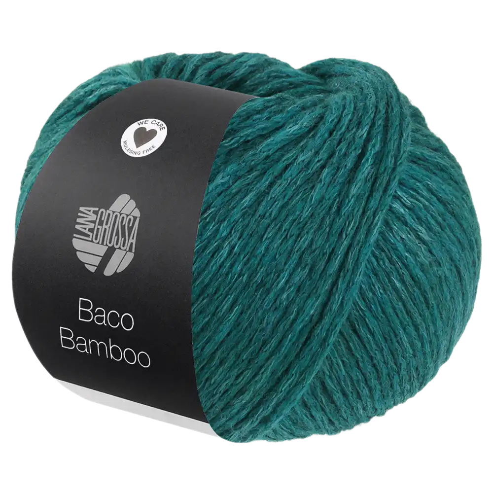 #Farbe_Lana Grossa Baco Bamboo | 05 Opalgrün
