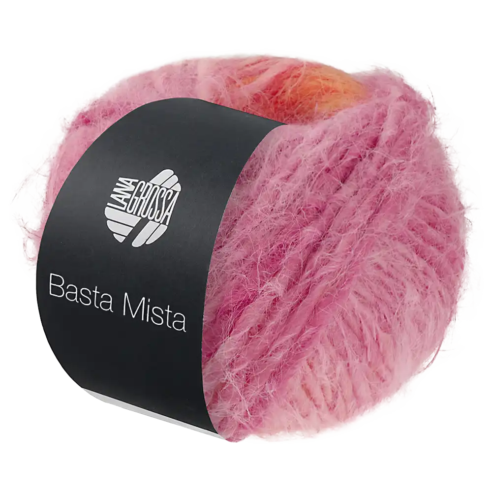 #Farbe_Lana Grossa Basta Mista | 111 Pfirsich/Apricot/Orange/Rosa/Pink/Fuchsia