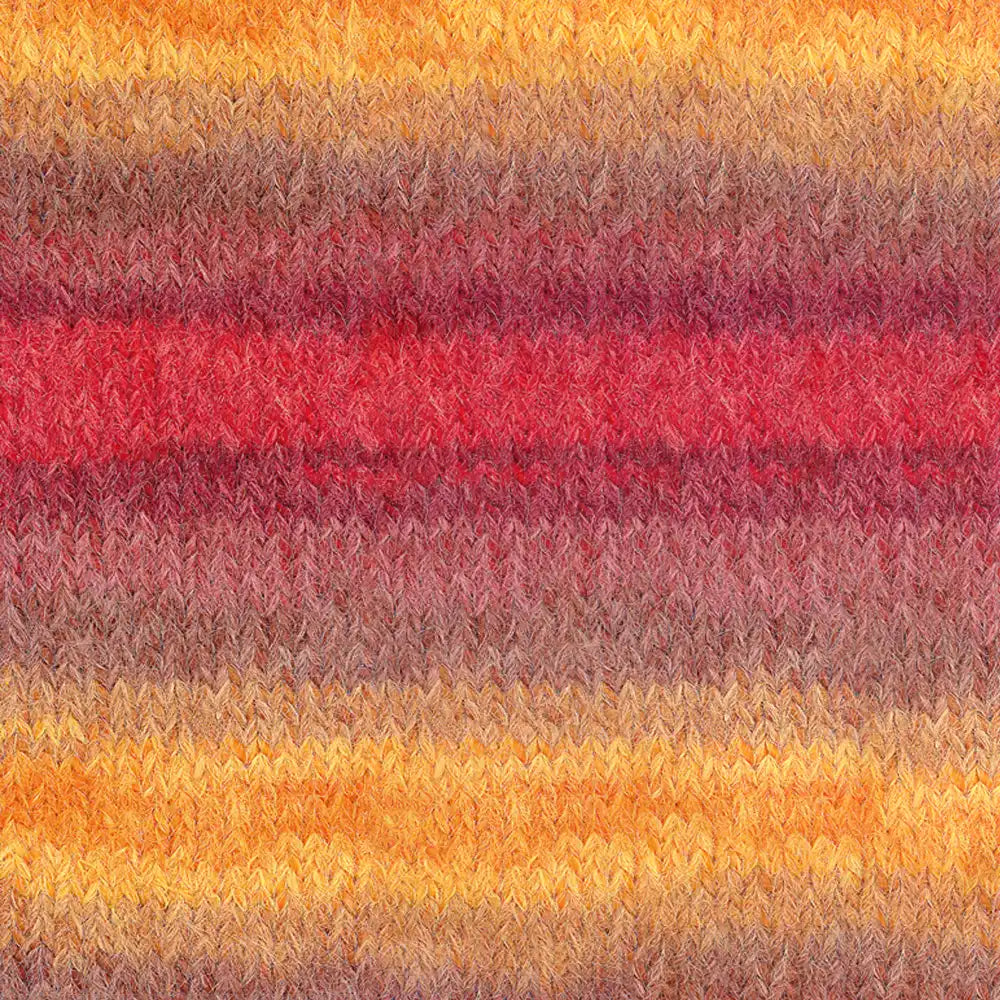 #Farbe_Lana Grossa Basta Mista | 124 Graubraun/Camel/Safrangelb/Orange/Grau-/Dunkelrot/Rot