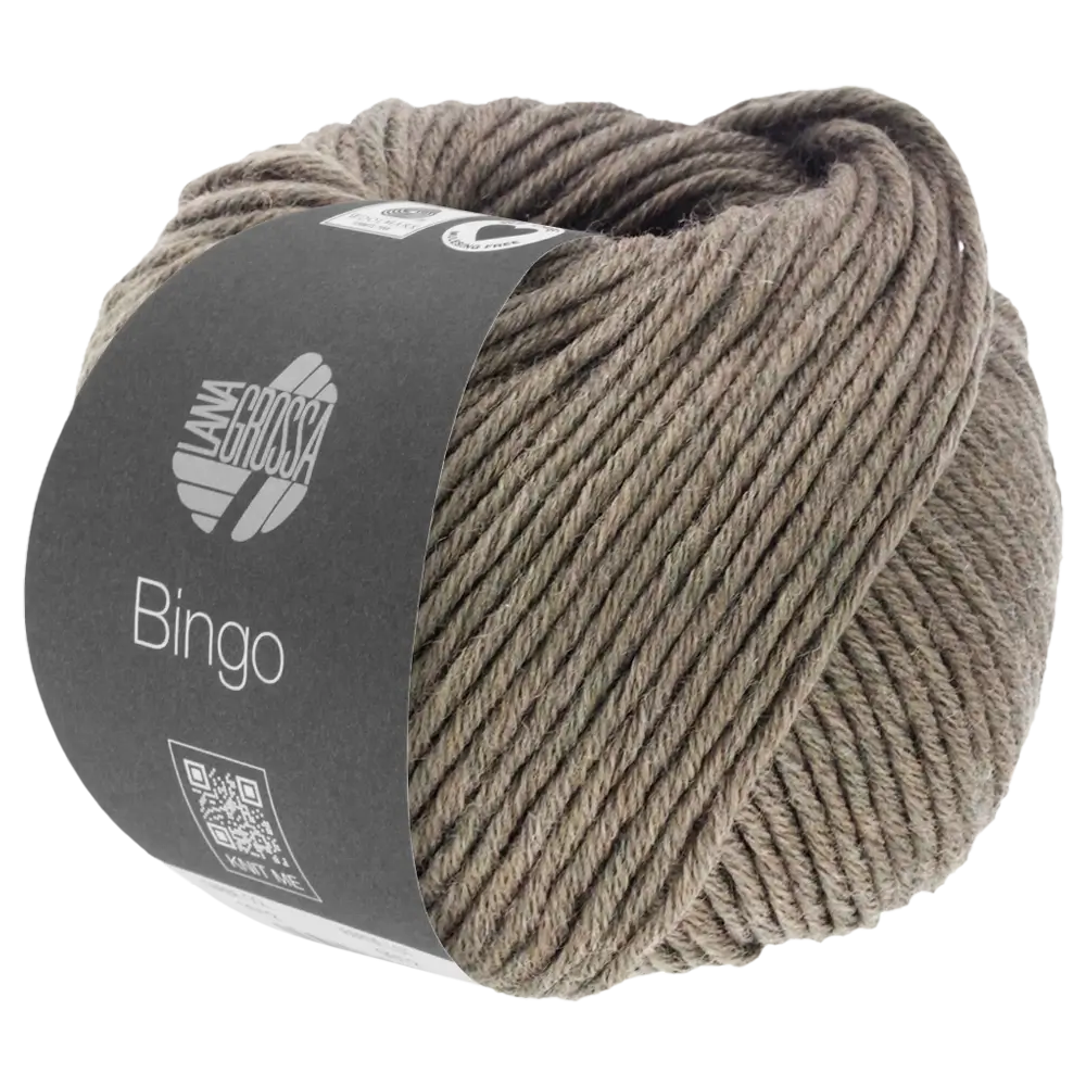 #Farbe_Lana Grossa Bingo | 1022 Graubraun meliert