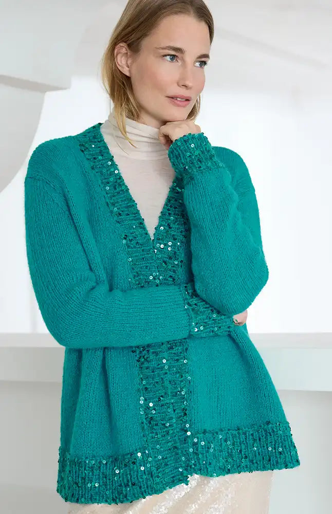Jacke J72M26 (Strickset)