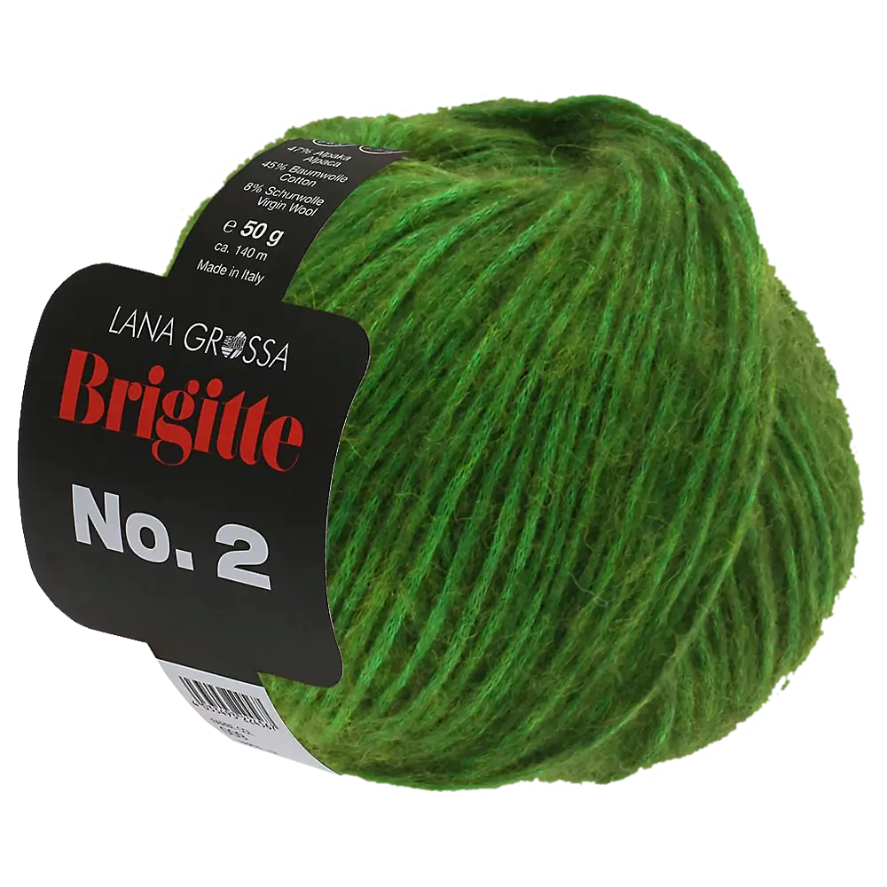 #Farbe_Lana Grossa Brigitte No. 2 | 01 Grün