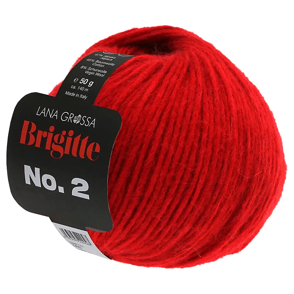 #Farbe_Lana Grossa Brigitte No. 2 | 09 Rot