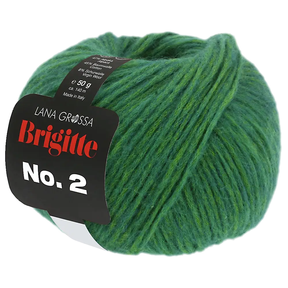 #Farbe_Lana Grossa Brigitte No. 2 | 50 Opalgrün