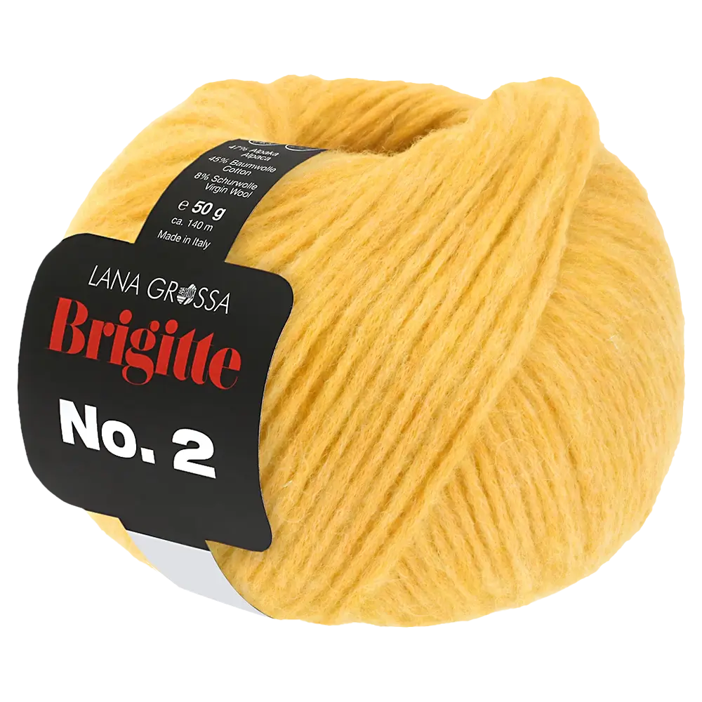 #Farbe_Lana Grossa Brigitte No. 2 | 57 Hellgelb