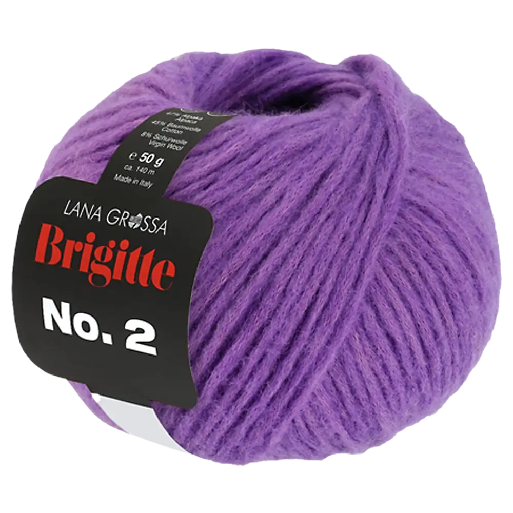 #Farbe_Lana Grossa Brigitte No. 2 | 62 Viola