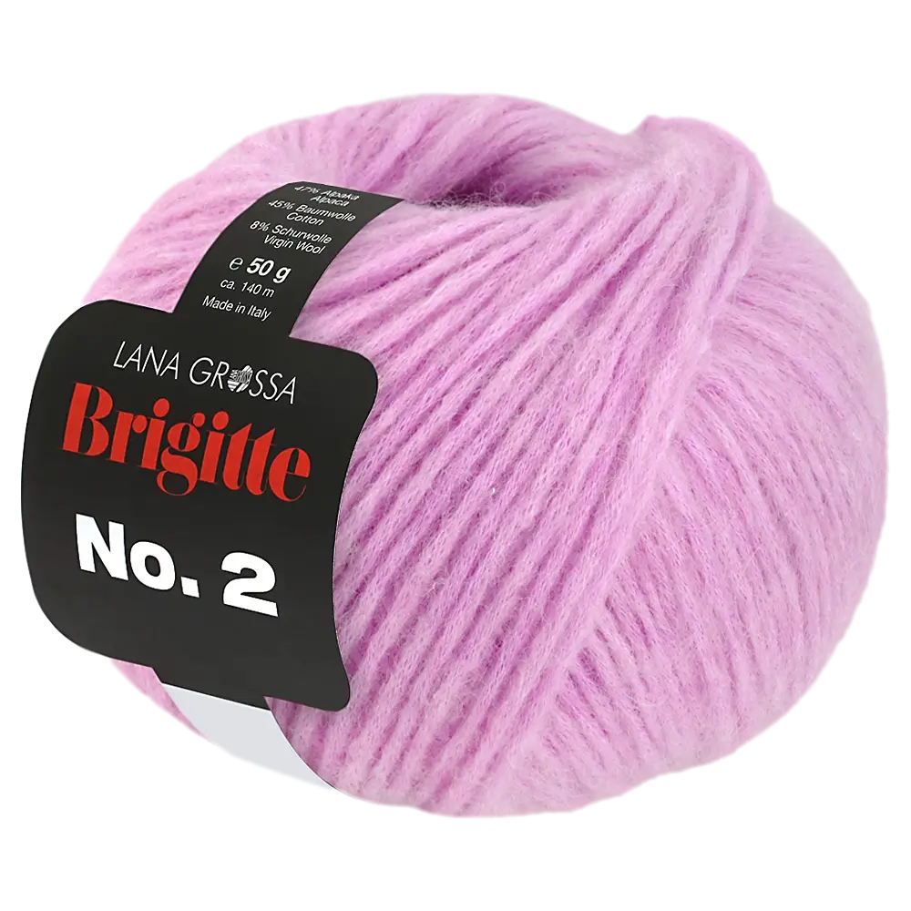 #Farbe_Lana Grossa Brigitte No. 2 | 63 Flieder
