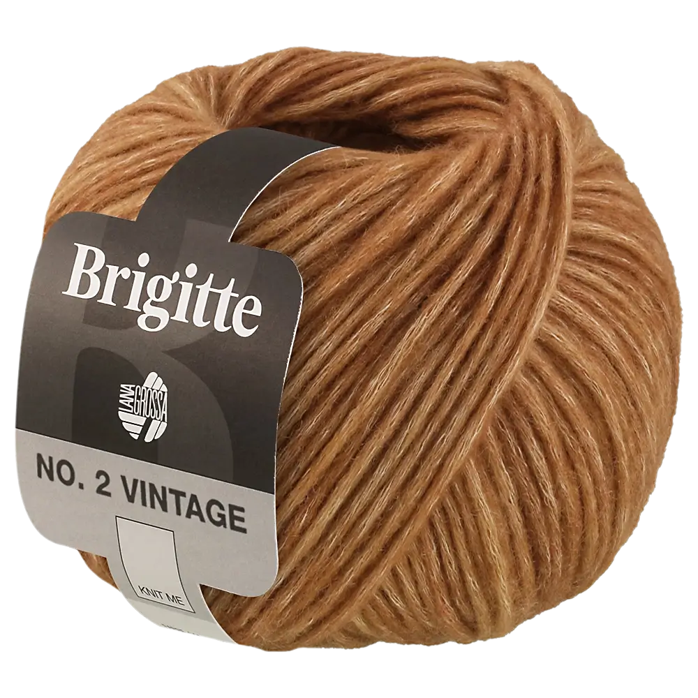 #Farbe_Lana Grossa Brigitte No. 2 Vintage | 202 Camel meliert