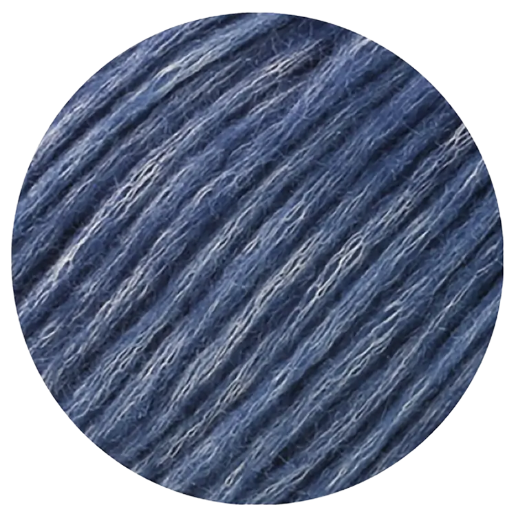 #Farbe_Lana Grossa Brigitte No. 2 Vintage | 205 Blau meliert