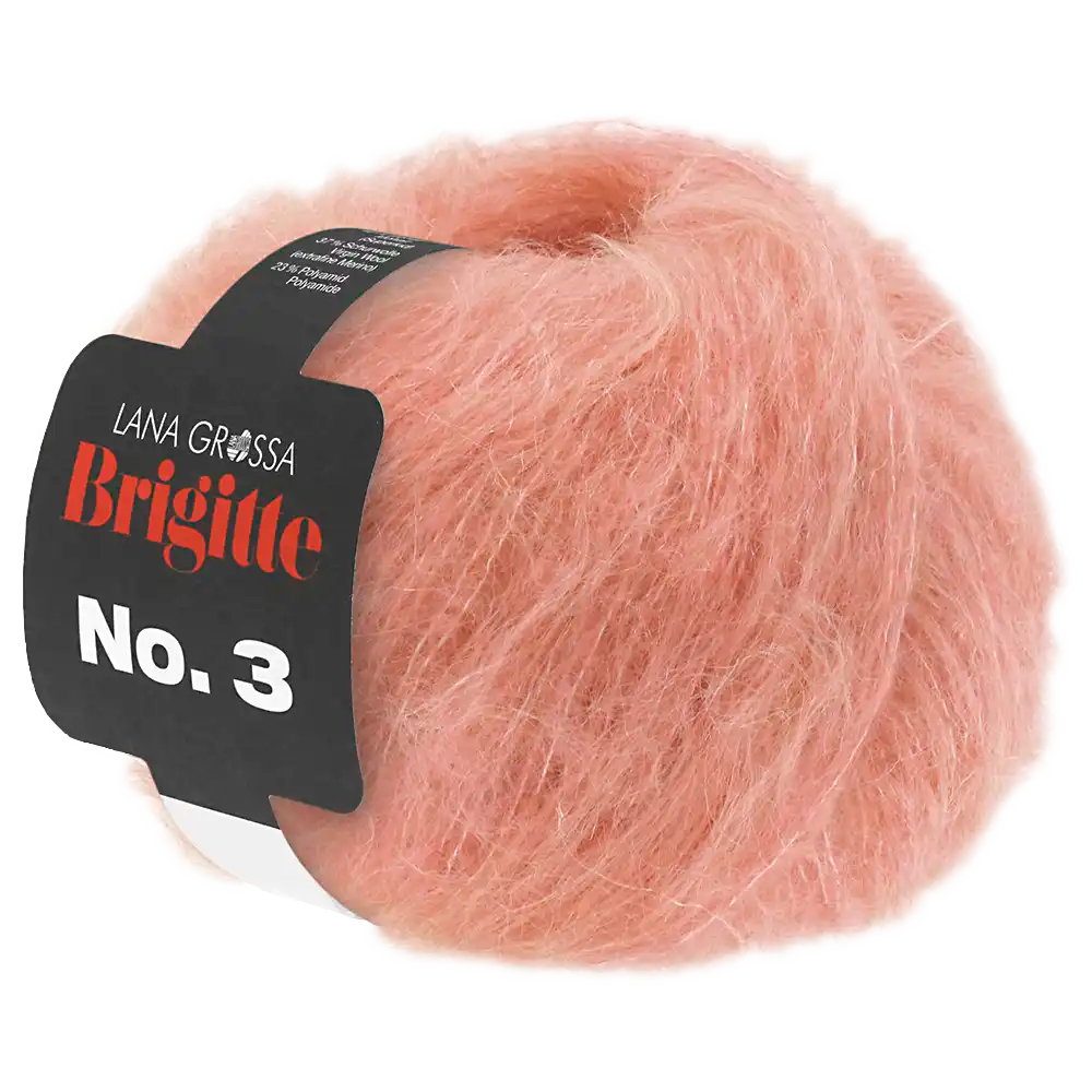 #Farbe_Lana Grossa Brigitte No. 3 | 25 Altrosa