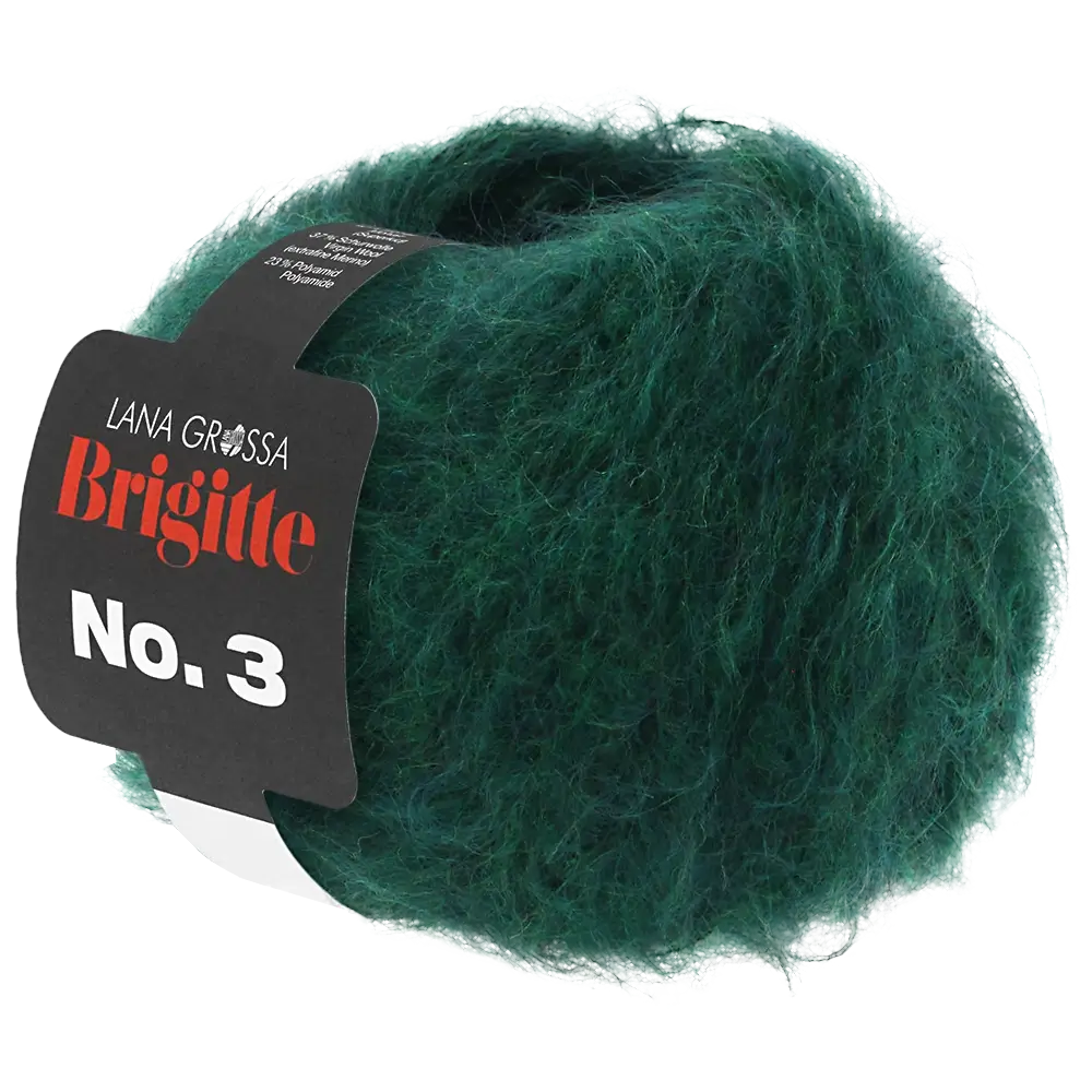 #Farbe_Lana Grossa Brigitte No. 3 | 31 Dunkelgrün