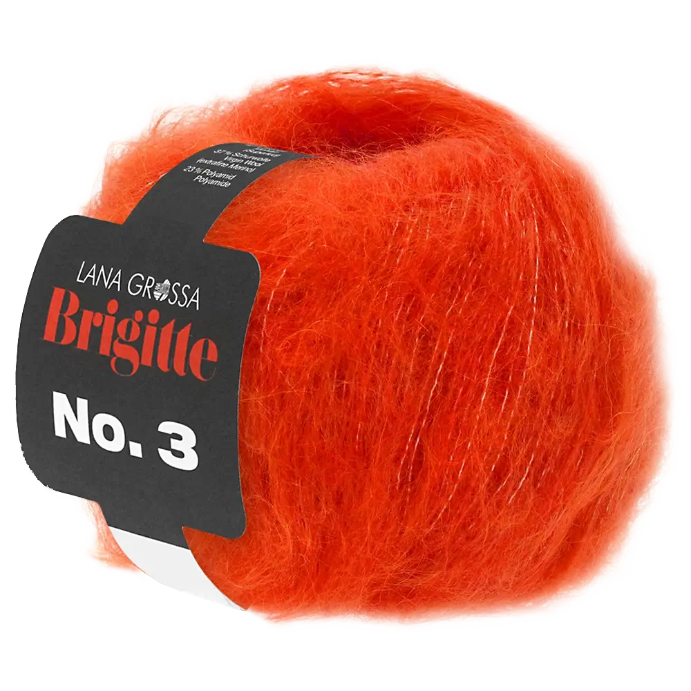 #Farbe_Lana Grossa Brigitte No. 3 | 54 Feuerrot