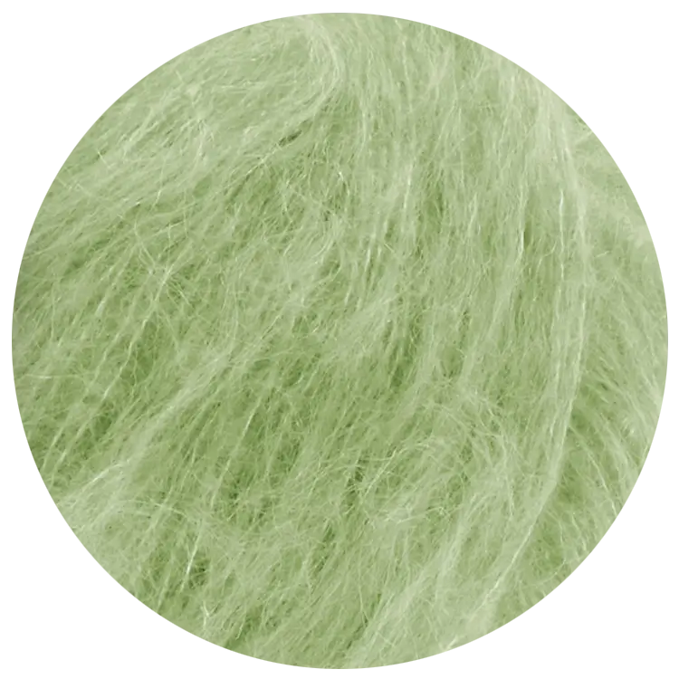 #Farbe_Lana Grossa Brigitte No. 3 | 58 Heugrün