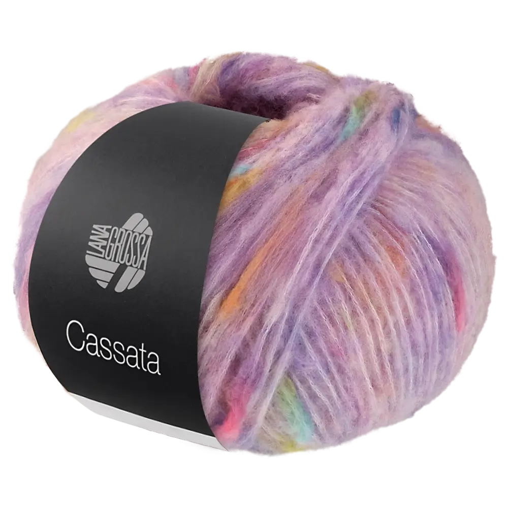 #Farbe_Lana Grossa Cassata | 03 Zartlila/Rosa/Gelb/Lila