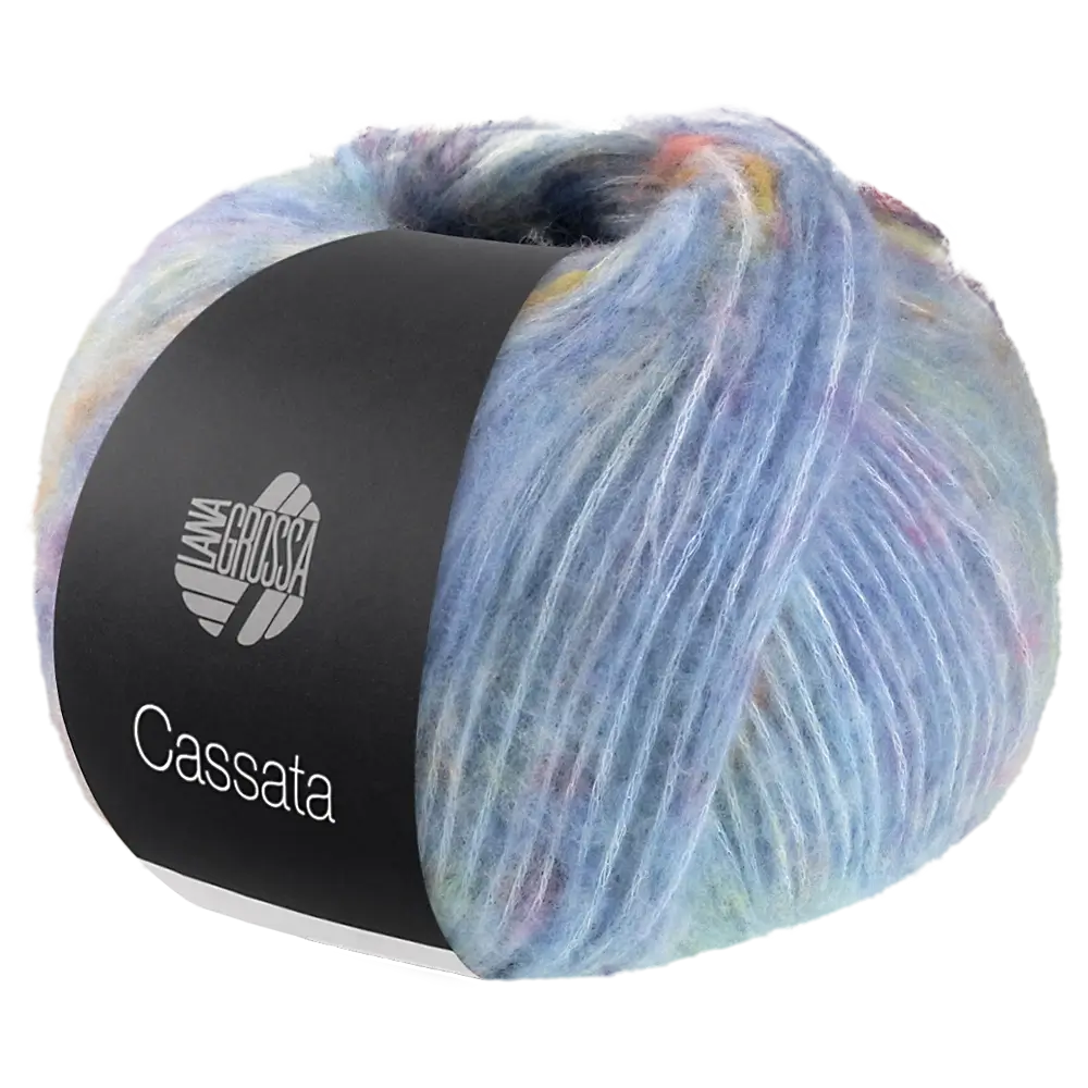 #Farbe_Lana Grossa Cassata | 05 Hellblau/Pink/Gelb/Orange/Blaulila